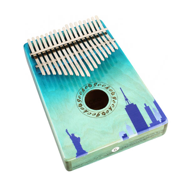 17 key kalimba gecko K17BLS