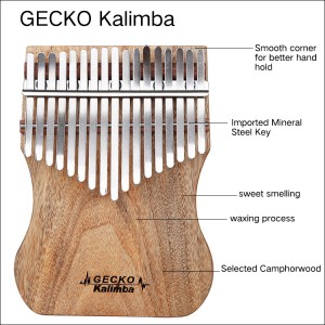 17 keys Kalimba-pêşniyar