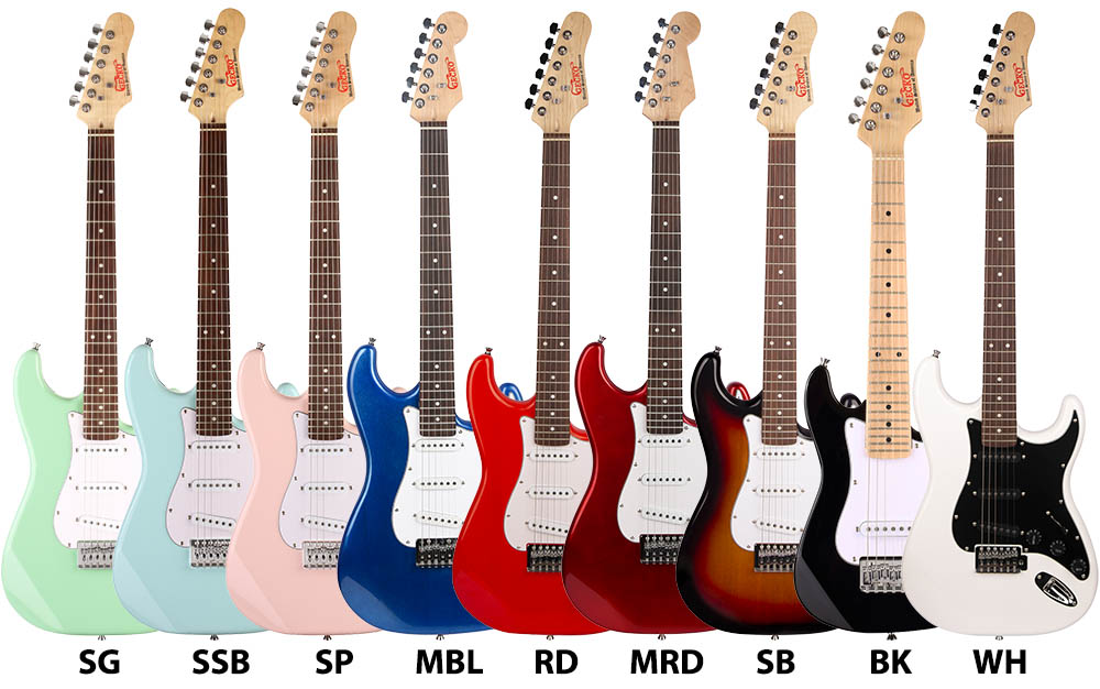 GECKO ST Basswood Linden Electric Guitar GE101