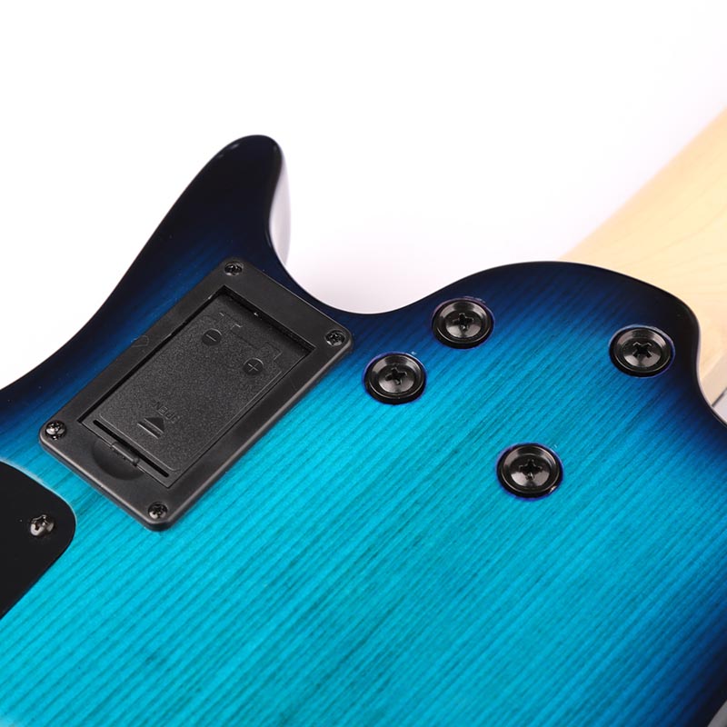 Wholesale Factory Direct Selling Blue Custom UBASS 4 String Bass Electric Bass 3