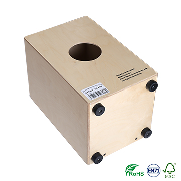 Factory Price Kalimba With Cheap Price - Cajon drum/ percussion instrument musical box – GECKO detail pictures