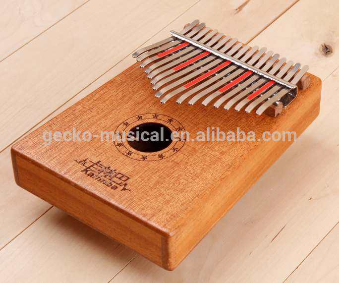 Cheap price Quality Percussion - Gecko professional african thumb piano Mahogany – GECKO detail pictures