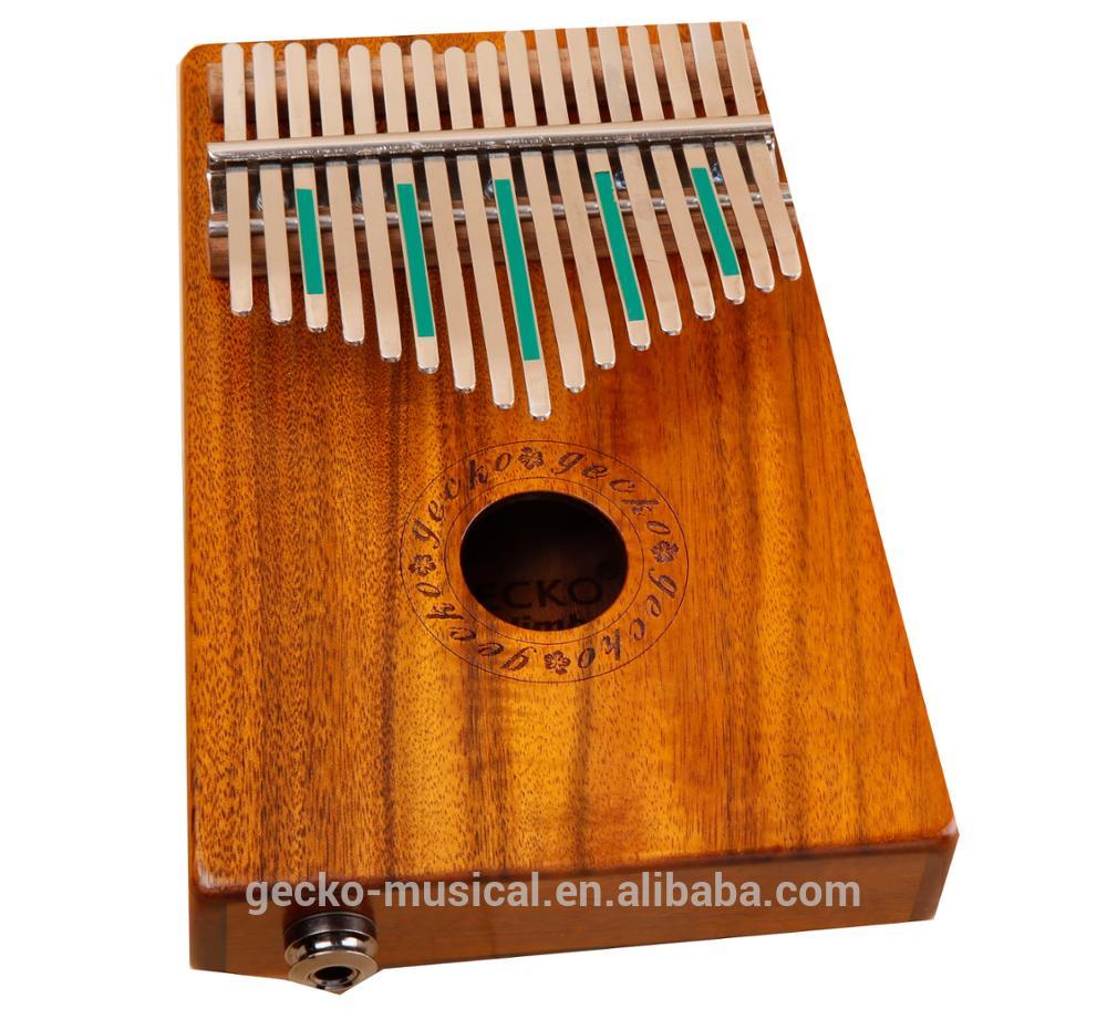 Fast delivery Musical Instruments Guitar KOA Wood 17 Key Kalimba with