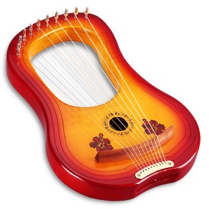 lyre harp for sale 10 string GK-10MC gecko