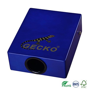 100% Original Factory Fashionable Guitar Strap - mini cajon drum box hand for pad travel,blue cartoon style – GECKO detail pictures