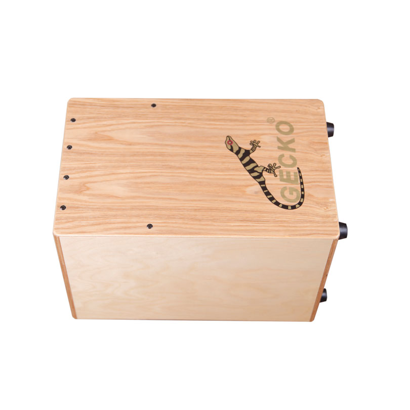 2018 Good Quality Box Shaped Musical Instrument - small size cajon children percussion for learning music – GECKO detail pictures