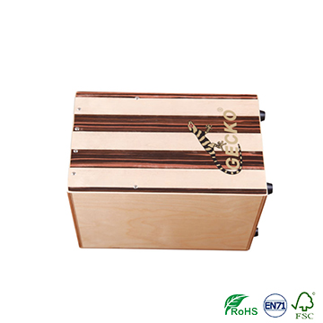 OEM/ODM Manufacturer Colourful Cajon - steel string cajon drum for children in GECKO cajon factory – GECKO detail pictures