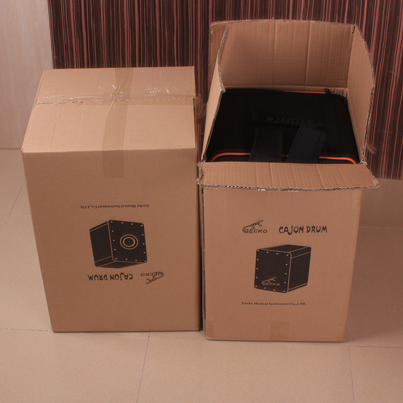 Well-designed Wholesale Printed Drum Stick - sunburst color adult size cajon drum box pad drum – GECKO detail pictures